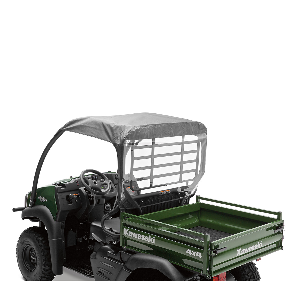 Soft Roof with Back, Black