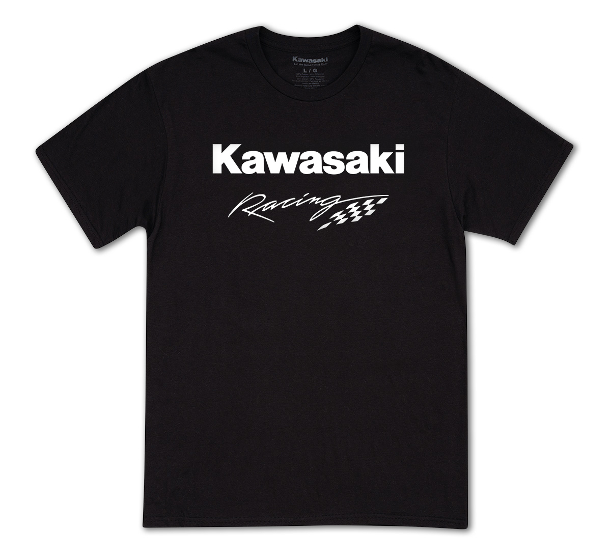 Kawasaki Racing Checkered Flag T-shirt