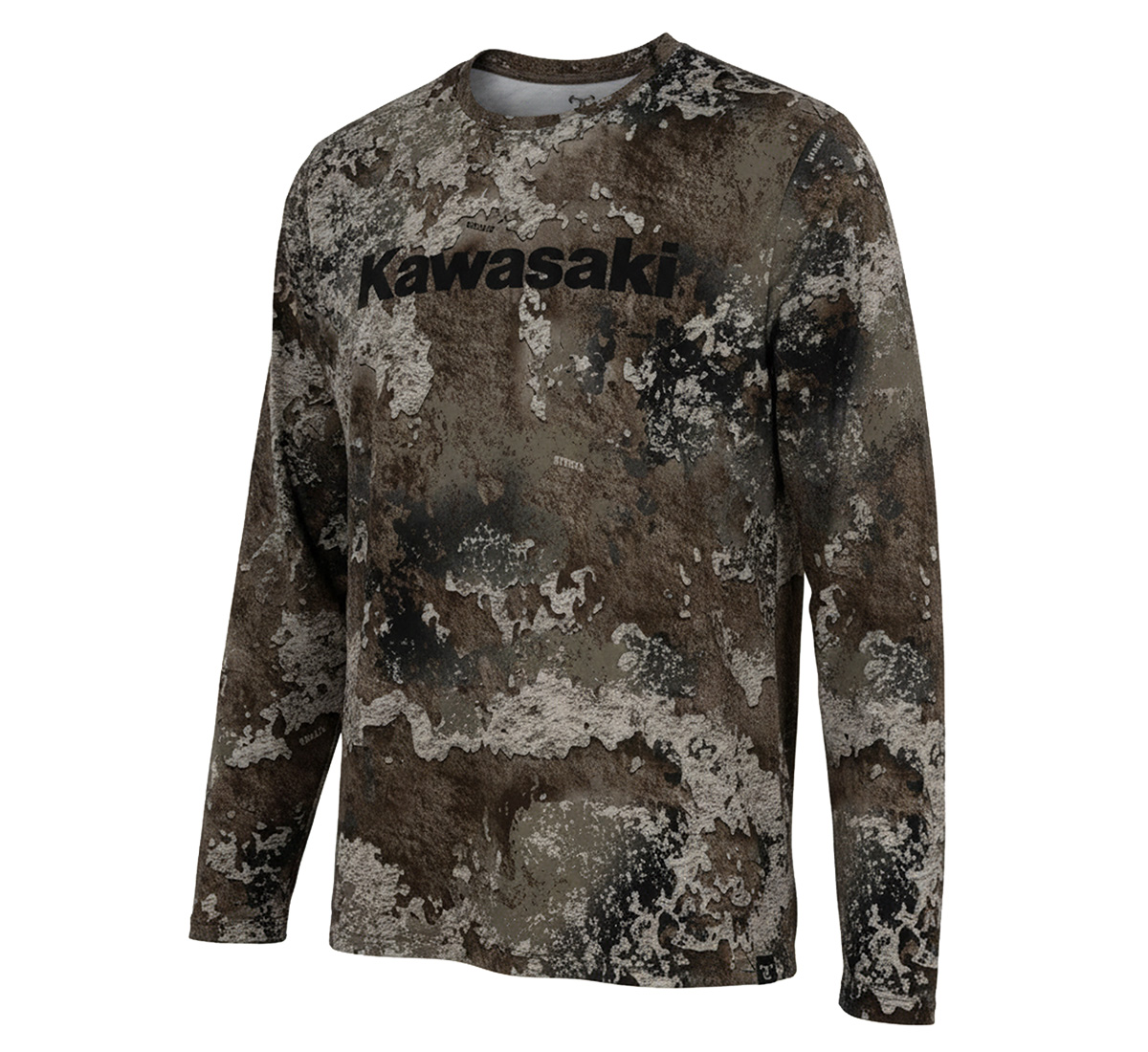 Kawasaki Strata Long Sleeve Camo T-Shirt