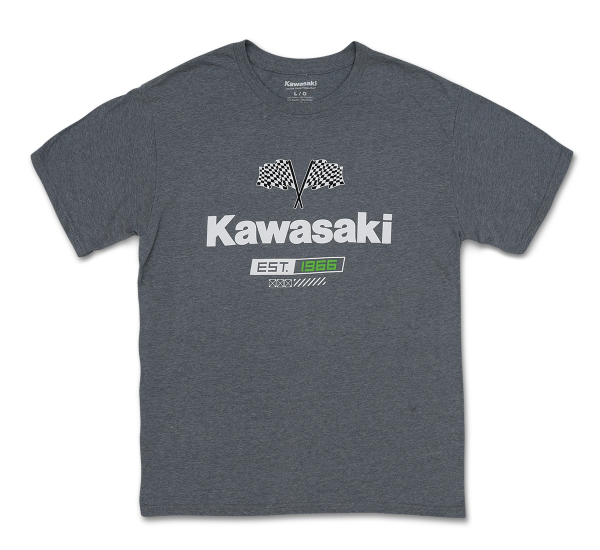 Kawasaki Checkered Flag T-shirt